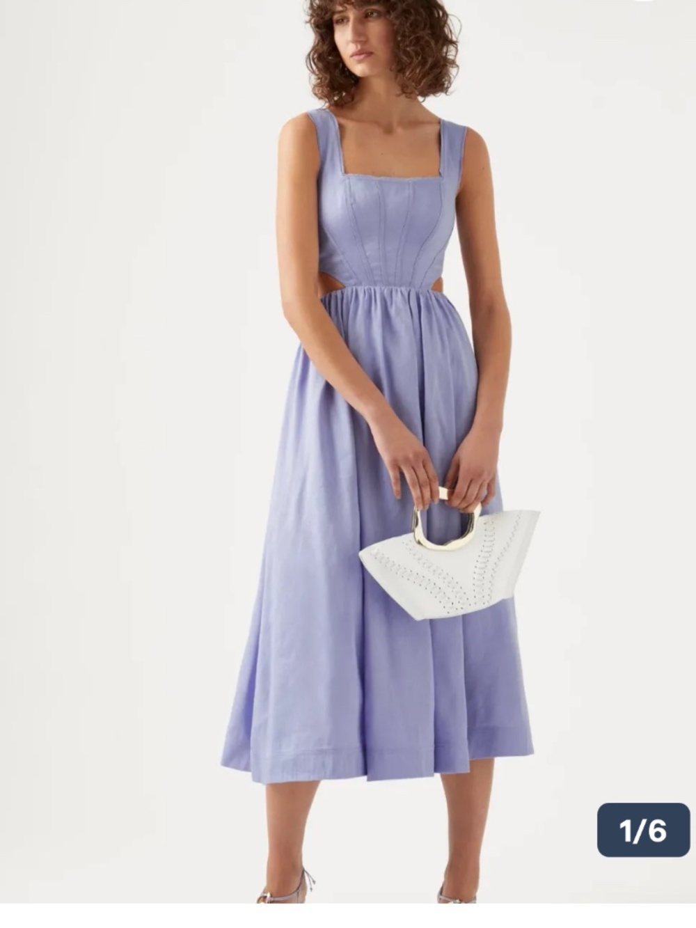 AJE Purple Dress